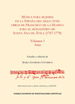 MUSICA PARA MUJERES EN LA ESPAÑA DEL SIGLO XVIII
