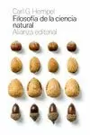 FILOSOFIA DE LA CIENCIA NATURAL