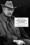 QUE HAY DE NUEVO, CHESTERTON