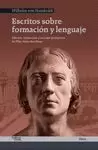 ESCRITOS SOBRE FORMACION Y LENGUAJE