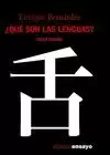 ¿QUE SON LAS LENGUAS?