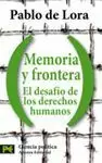 MEMORIA Y FRONTERA