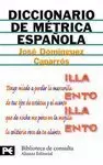 DICCIONARIO DE METRICA ESPAÑOLA