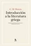 INTRODUCCION A LA LITERATURA GRIEGA