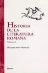 HISTORIA DE LA LITERATURA ROMANA, I