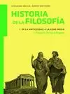 HISTORIA DE LA FILOSOFIA, I. DE LA ANTIGÜEDAD A LA EDAD MEDIA