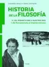 HISTORIA DE LA FILOSOFIA, III. DEL ROMANTICISMO A NUESTROS DIAS