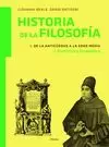 HISTORIA DE LA FILOSOFIA, I. DE LA ANTIGÜEDAD A LA EDAD MEDIA