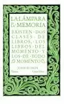 LA LAMPARA DE LA MEMORIA