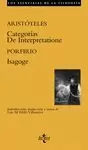 CATEGORIAS. DE INTERPRETATIONE. ISAGOGE