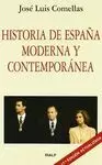HISTORIA DE ESPAÑA MODERNA Y CONTEMPORANEA