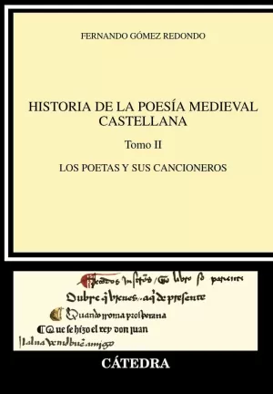 HISTORIA DE LA POESIA MEDIEVAL CASTELLANA, II