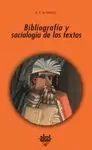 BIBLIOGRAFIA Y SOCIOLOGIA DE LOS TEXTOS