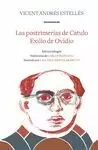 LAS POSTRIMERIAS DE CATULO / EXILIO DE OVIDIO