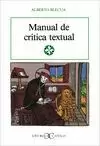 MANUAL DE CRITICA TEXTUAL                                                       .