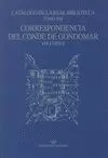 CORRESPONDENCIA DEL CONDE DE GONDOMAR. VOLUMEN II