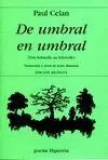 DE UMBRAL EN UMBRAL