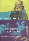 FILOSOFIA DE LA EXPRESION