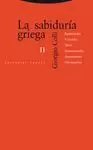 LA SABIDURIA GRIEGA, II
