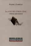 LA VOZ DE OTROS DÍAS