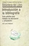 INTRODUCCION A LA BIBLIOGRAFIA