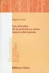 LOS ARTICULOS DE LA POLEMICA Y OTROS TEXTOS SOBRE POESIA