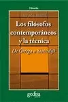 LOS FILOSOFOS CONTEMPORANEOS Y LA TECNICA
