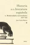 HISTORIA DE LA LITERATURA ESPAÑOLA, 6