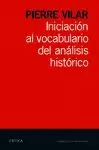 INICIACION AL VOCABULARIO DEL ANALISIS HISTORICO