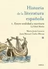HISTORIA DE LA LITERATURA ESPAÑOLA, 1