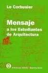 MENSAJE A LOS ESTUDIANTES DE ARQUITECTURA