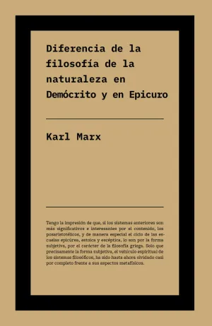 DIFERENCIA ENTRE LA FILOSOFIA DE LA NATURALEZA EN DEMOCRITO Y EN EPICURO